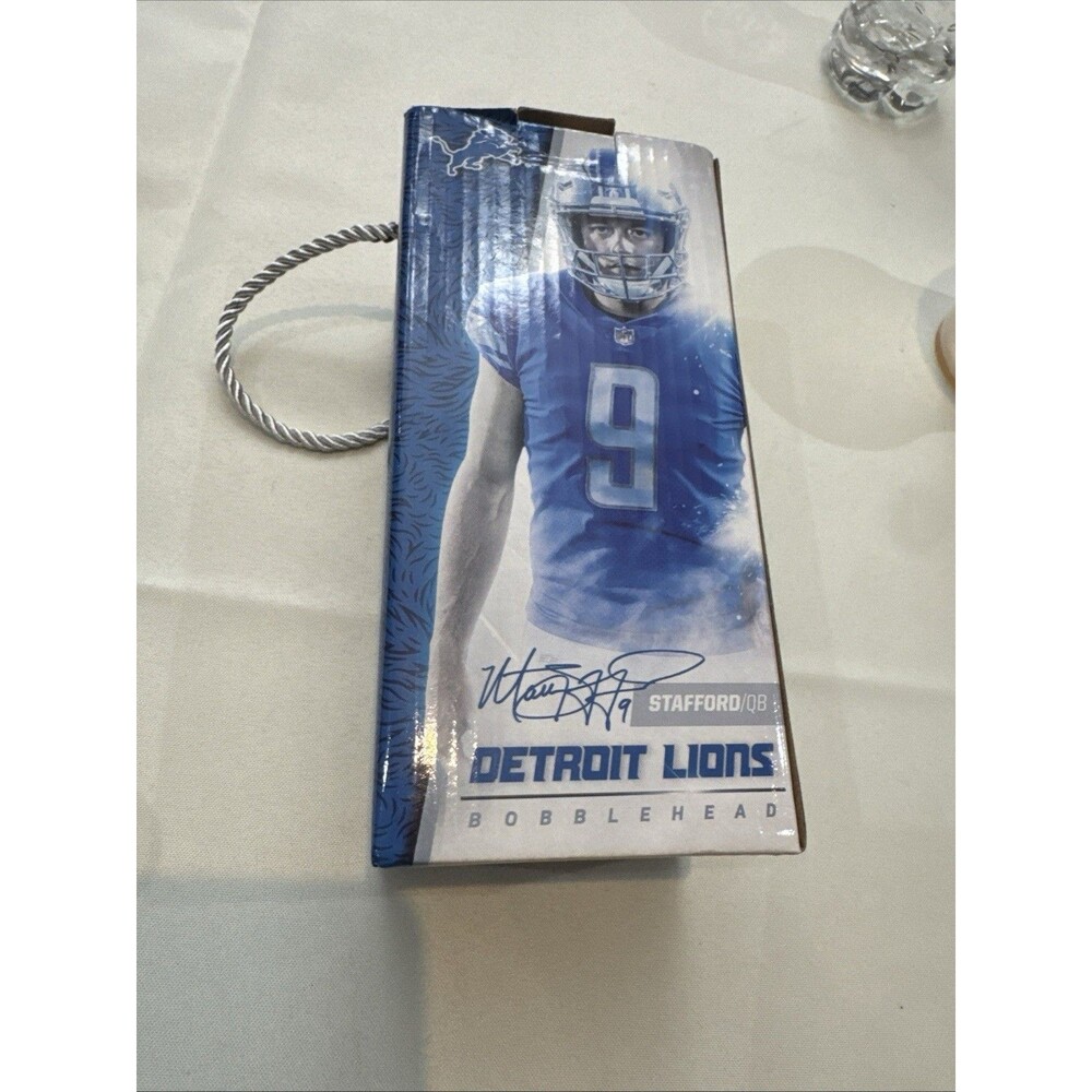 Matthew Stafford #9 Detroit Lions Bobblehead NFL Licensed SGA